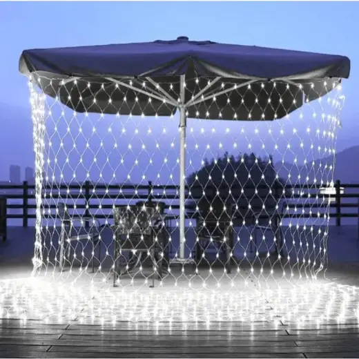 LED CURTAIN (320 LAMPS) 3M x 3M COLD WHITE