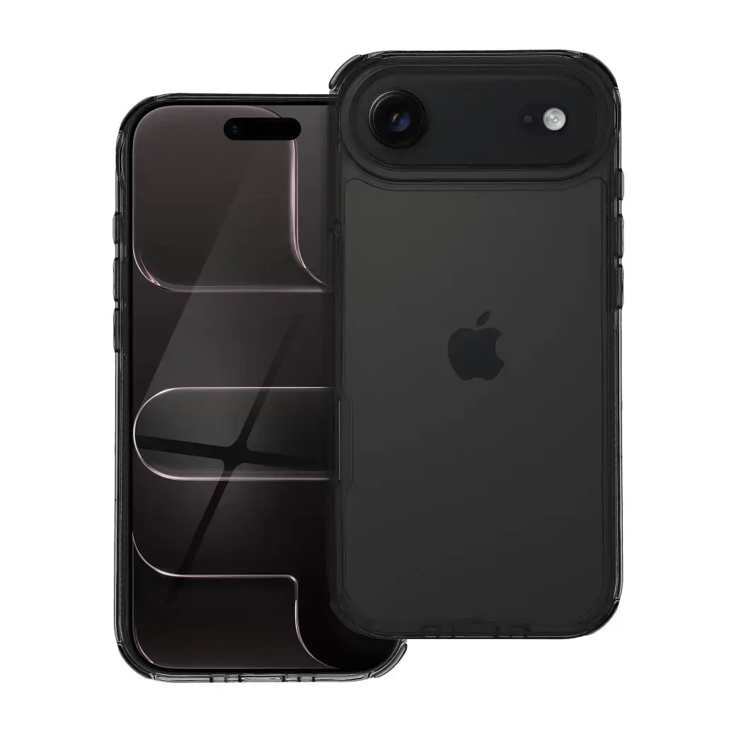 MATRIX CLEAR maciņš telefonam iPhone 17 Air melns
