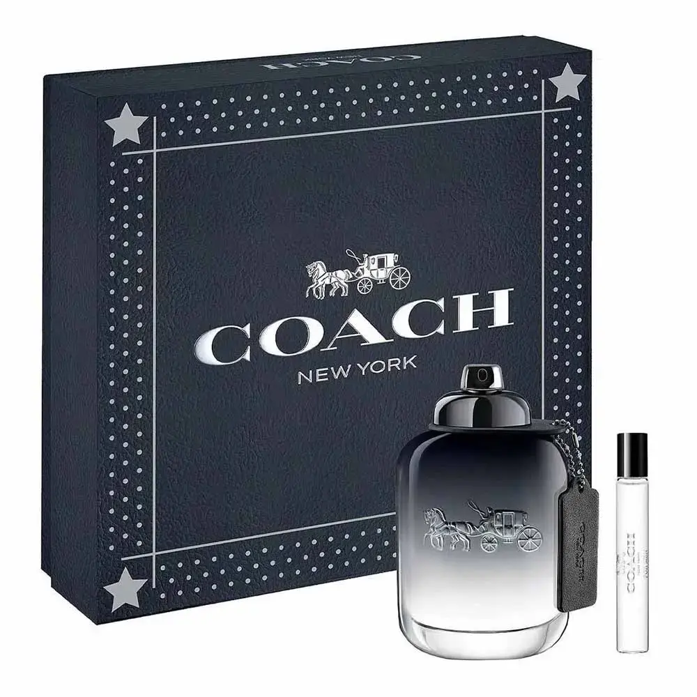 Set Coach: New York, Eau De Toilette, For Men, 100 ml + New York, Eau De Toilette, For Men, 10 ml