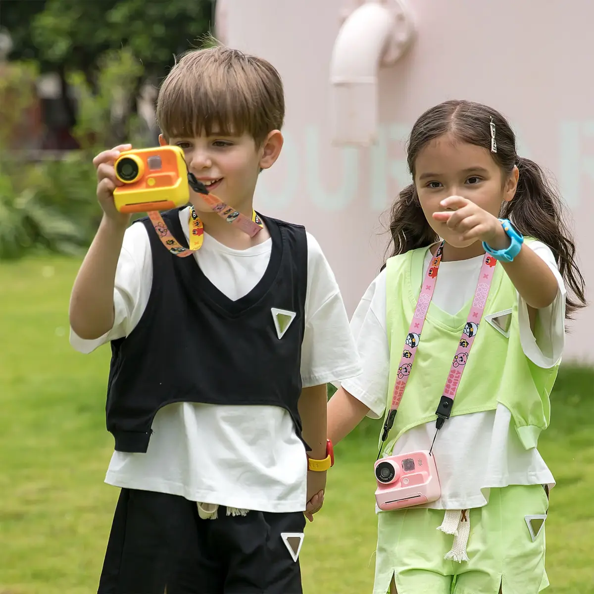 PICOCICI printing kids camera K27 pink