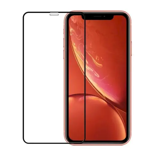 Fusion на весь экран защитное стекло для телефона iPhone XR черный