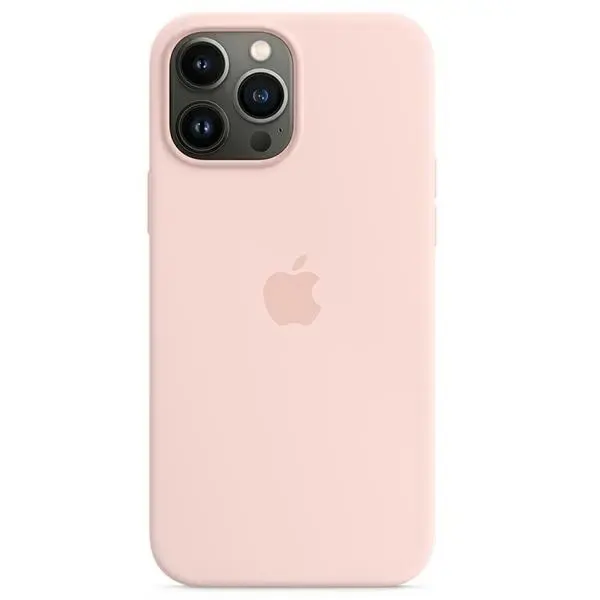 MM2R3ZM|A Apple Silicone Magsafe Cover for iPhone 13 Pro Max Chalk Pink