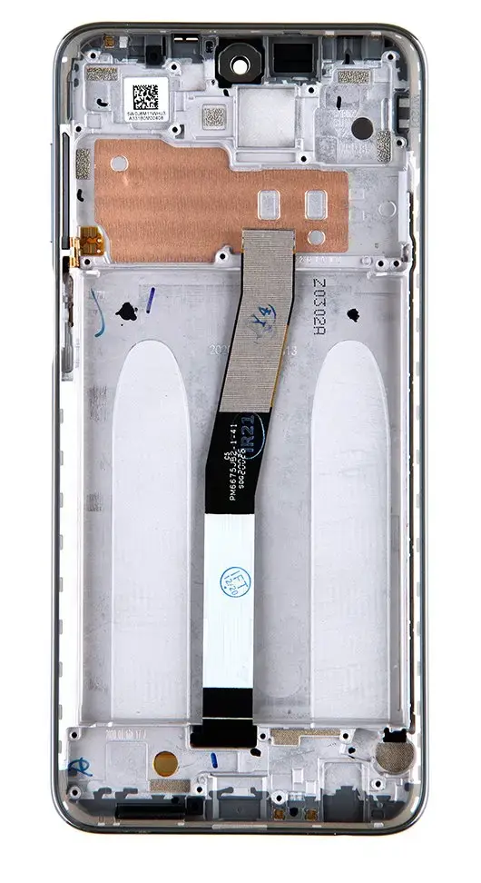 LCD Display + Touch Unit + Front Cover for Xiaomi Redmi Note 9 Pro/9S/9 Pro Max Glacier White