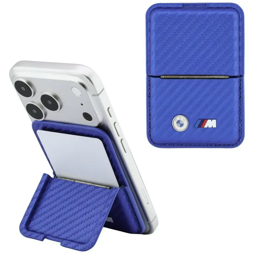 Wallet BMW M Carbon Metal Logos