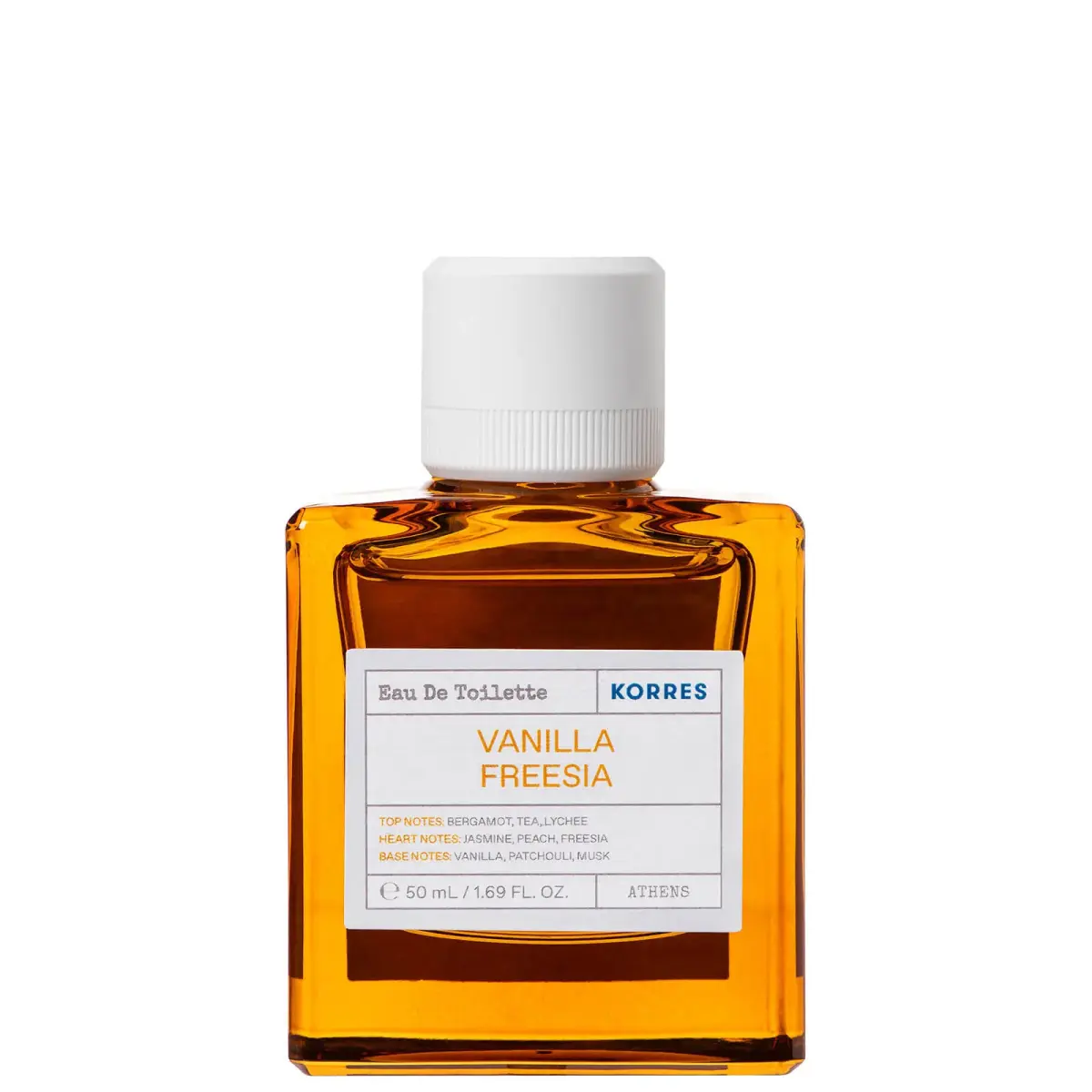 Korres Vanilla Freesia White Tea (EDT) tualettvesi naistele 50 ml