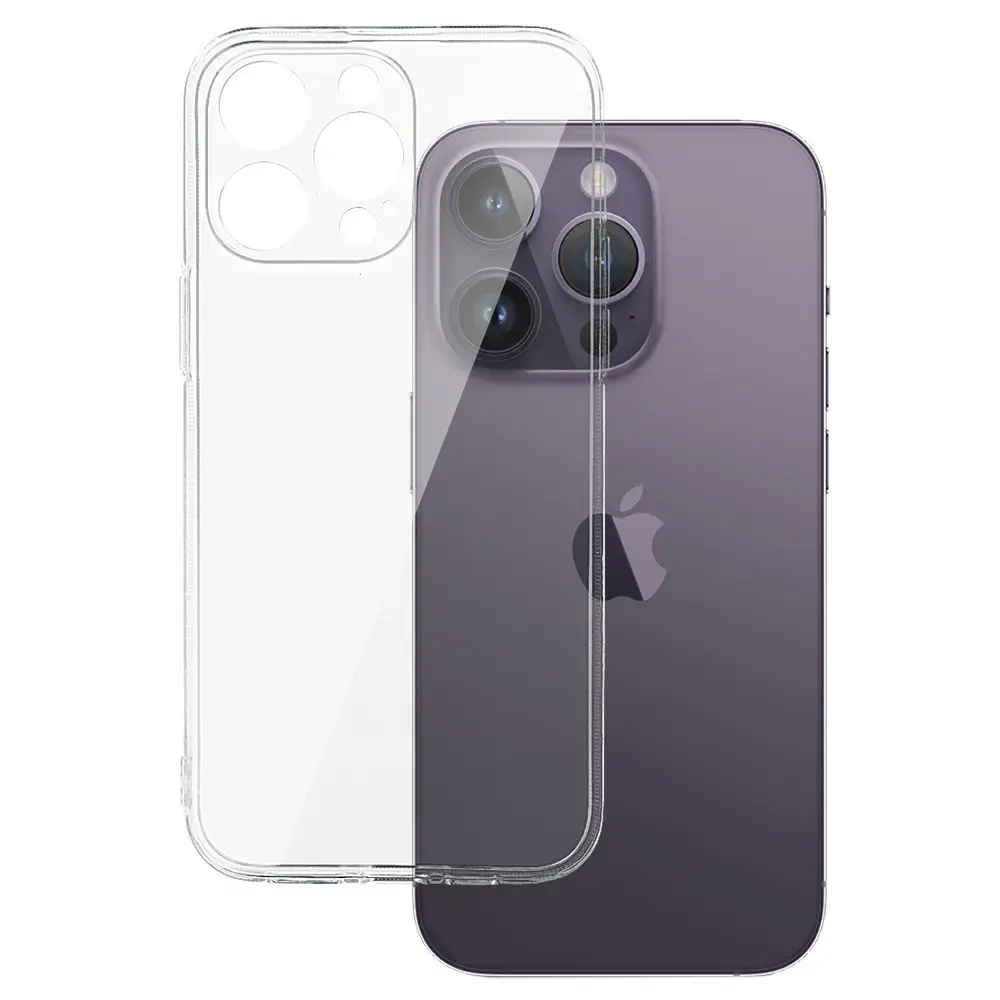 Back Case 2 mm Perfect for IPHONE 14 PRO TRANSPARENT