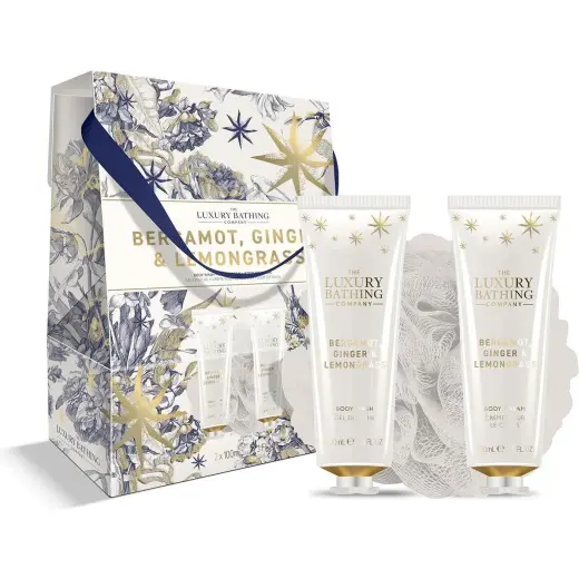 Grace Cole, Set Regalo Bellezza, Bergamotto Zenzero Citronella (Set per La Cura Del Corpo)