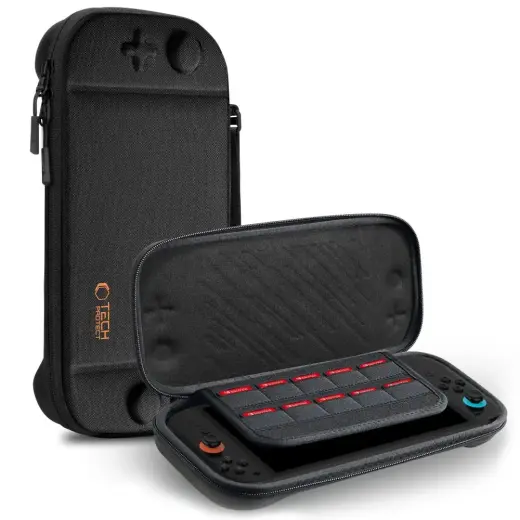 TECH-PROTECT SLIM POUCH NINTENDO SWITCH 2 BLACK