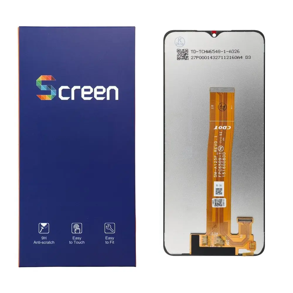 OG LCD Display for SAMSUNG A12 A125F/A125U/A125W/A125M OEM without frame