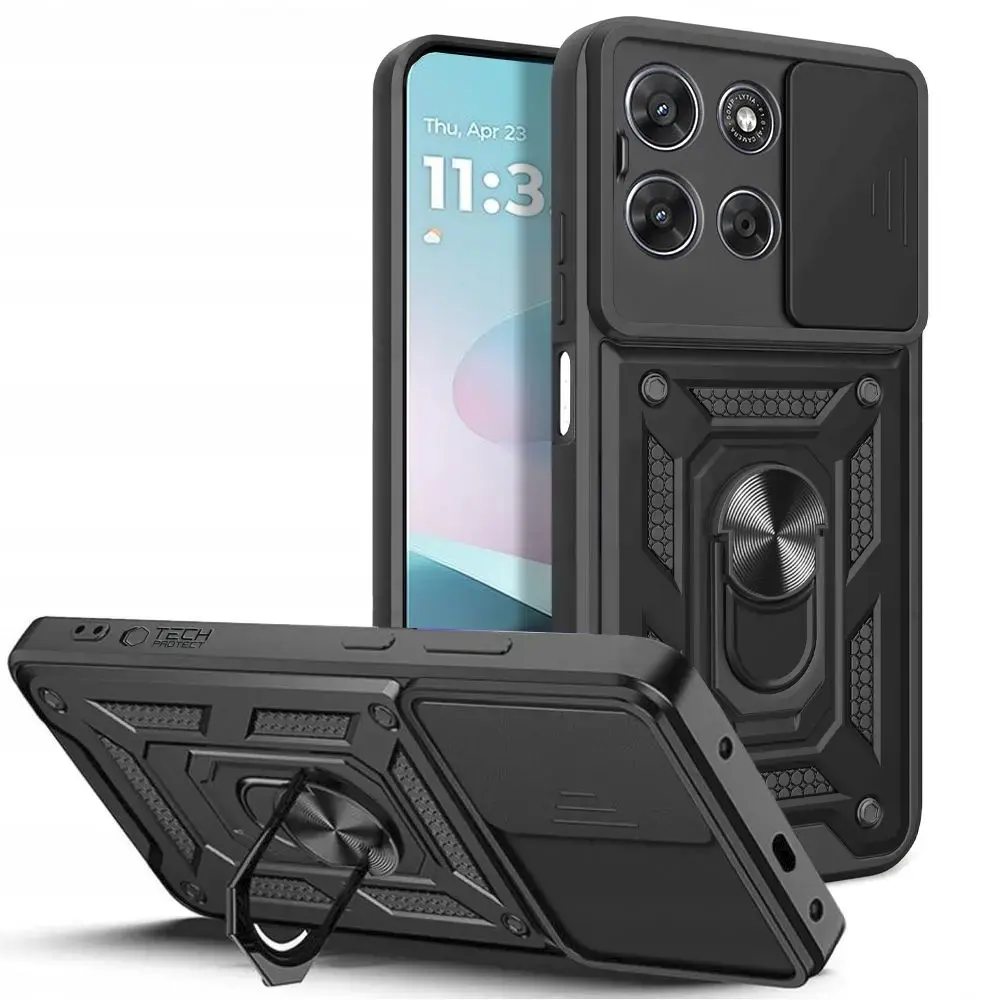 TECH-PROTECT CAMSHIELD PRO MOTOROLA MOTO G67 / G77 BLACK