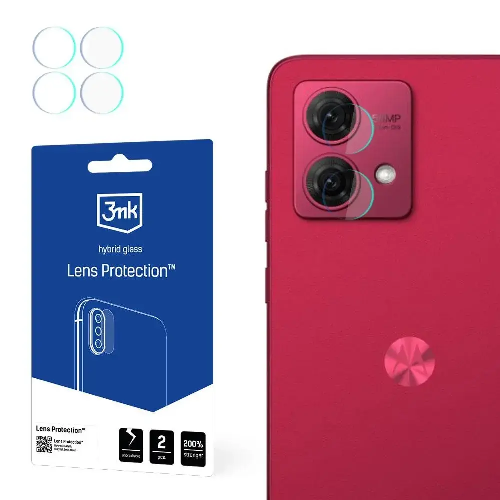 3mk telefona kameras objektīva aizsardzība Motorola Moto G84 5G