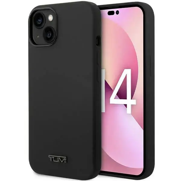 Tumi TUHCP14SSK iPhone 14 6,1" czarny|black hardcase Liquid Silicone