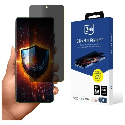 3MK Silky Matt Privacy Film for Motorola Edge 60