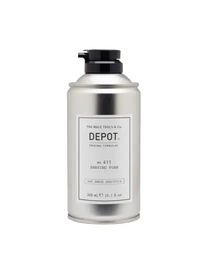 Depot, 400 Shave Specifics No. 411, Sorbitol, Soothing, Shaving Foam, 300 ml