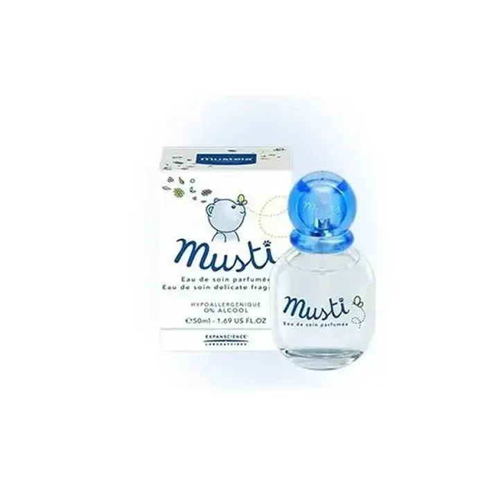 Mustela Musti Eau De Soin Fragrance Delicate Cologne Water 50ml