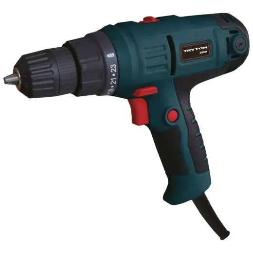 Skrūvgriezis-urbjmašīna 300W ar elektrob. Tryton