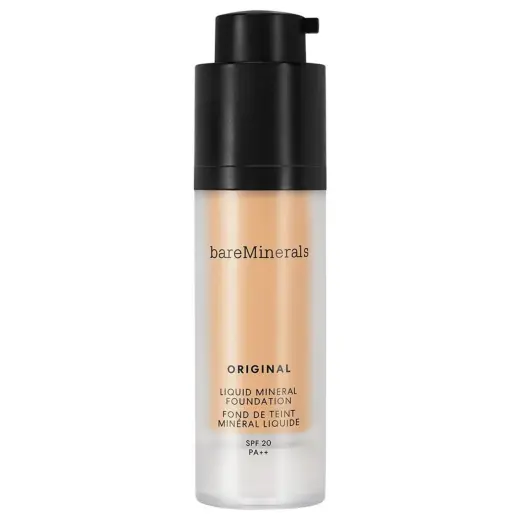 BareMinerals, Original Liquid Mineral, Luminous, Liquid Foundation, 15, Neutral Medium, SPF 20, 30 ml