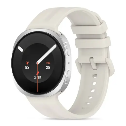 TECH-PROTECT SILICONE EVO SAMSUNG GALAXY WATCH 8 / 9 / CLASSIC (40 / 44 / 46 MM) STARLIGHT