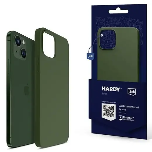 3MK Hardy Case iPhone 13 / 14 / 15 6.1"alphine green MagSafe