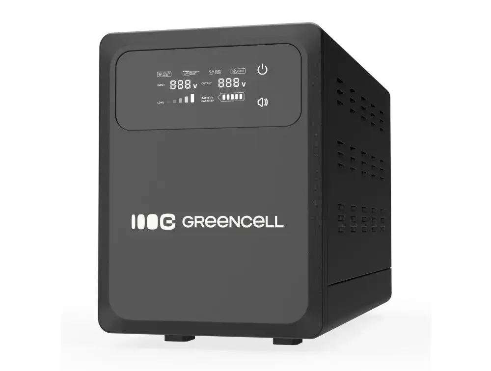 Uninterruptible Power Supply UPS 1200VA 800W with LCD Display