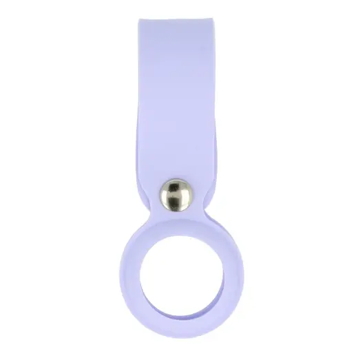 Silicone loop for Airtag purple
