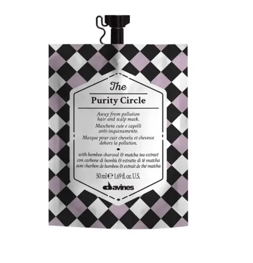 Davines the Purity Circle Hair Mask for Scalp Detox 1.69 Oz/ 50 Ml