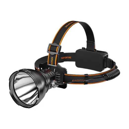 Superfire HL60 headlamp flashlight - 2300 lm, 4 modes, 330 m, 36W LED