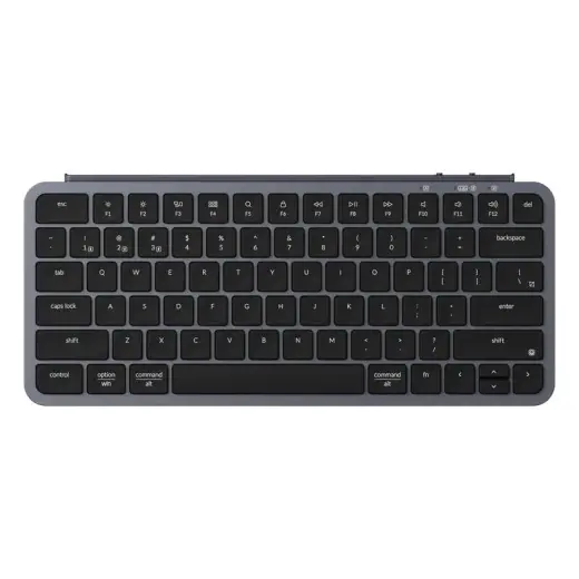 Keychron B1 Pro 2.4 GHz Ultra-Slim Wireless Keyboard (Gray)
