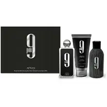 9PM Gift set EDP 100 ml, shower gel 150 ml and deospray 150 ml