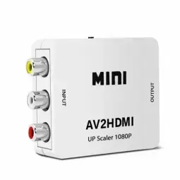 Roger RCA Female - HDMI Female + Audio White