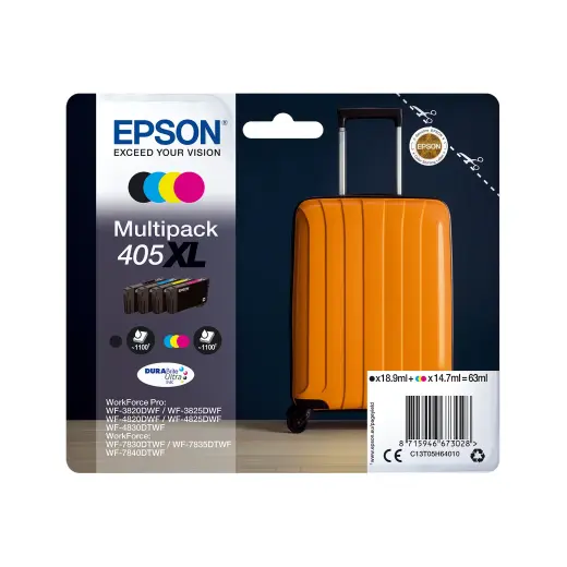 Tintes kārtridžu komplekts Epson 405XL C13T05H64010 4 krāsas