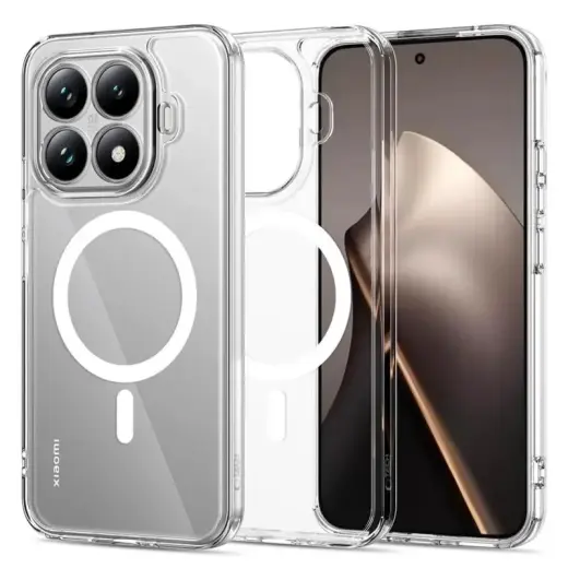 Tech-Protect Flexair Hybrid чехол с поддержкой MagSafe для телефона Xiaomi 15T Pro прозрачный