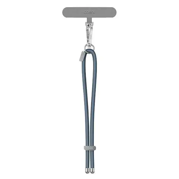UNIQ Coehl Laurel Handstrap uniwersalny sznurek do telefonu na rękę ciemnoniebieski|sapphire blue
