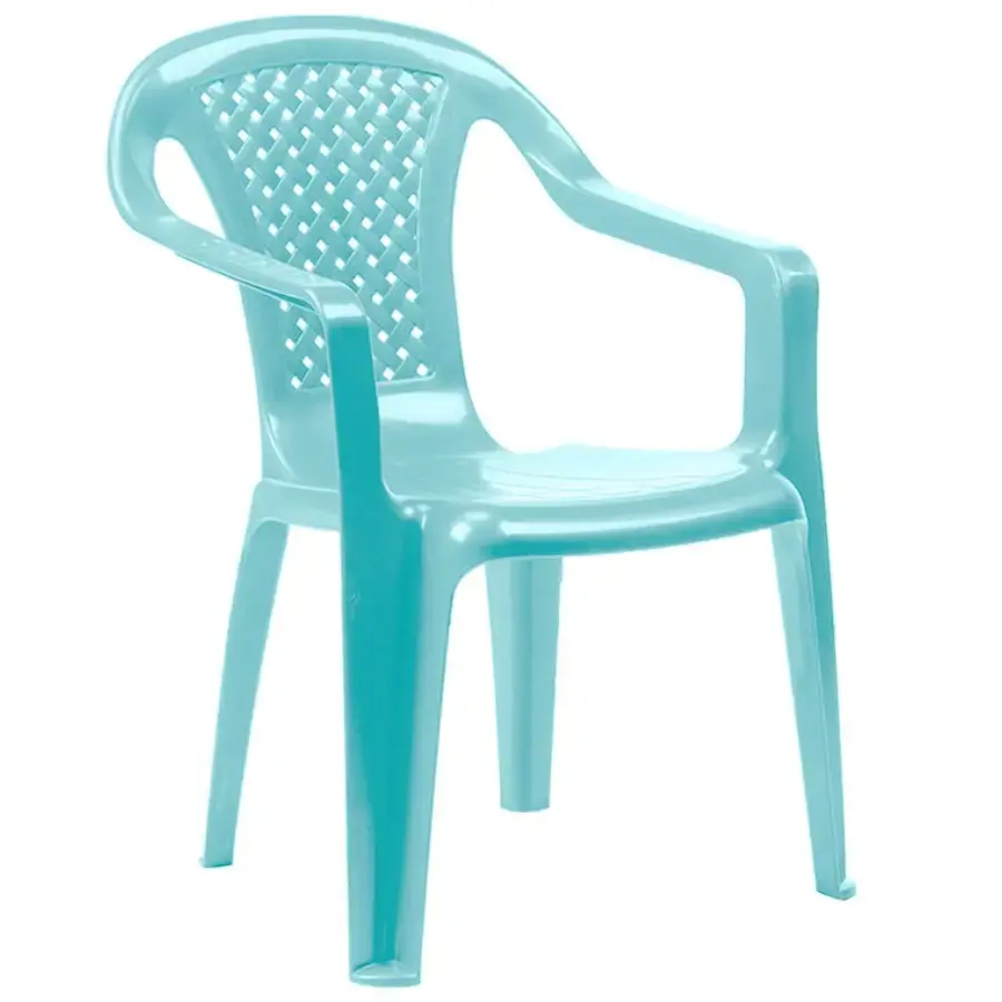 IPAE-PROGARDEN Blue plastic chair Camelia (8009271461970)