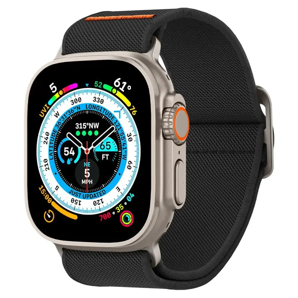 Spigen Fit Lite Apple Watch 4|5|6|7|SE |Ultra 42|44|45|49 mm czarny|black AMP05983