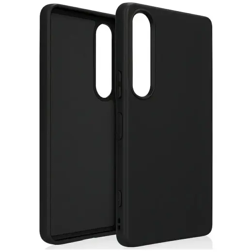 Etui Beline Silicone do Sony Xperia 1     VII czarny