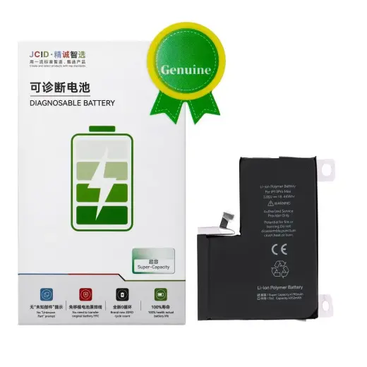 JCID Diagnosable Genuine Battery for iPhone 13 PRO MAX (high capacity)