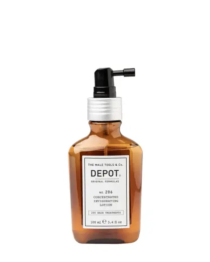 Depot, 200 Hair Treatments No. 206, Hair Lotion Treatment, Invigorating, 100 ml