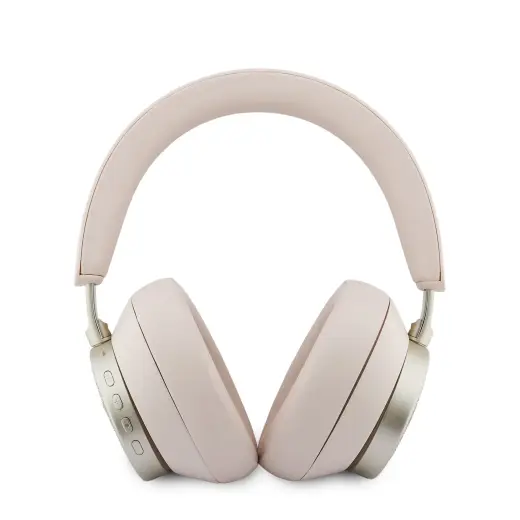 Guess PU 4G Triangle Logo ENC Wireless Headphone Pink