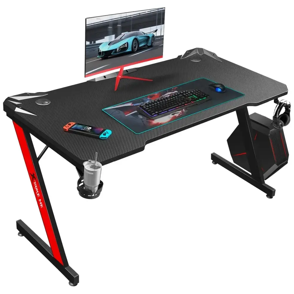 Gaming desk XTRIKE ME DK-02 black