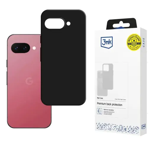 3mk Phone Case for Pixel 9a black