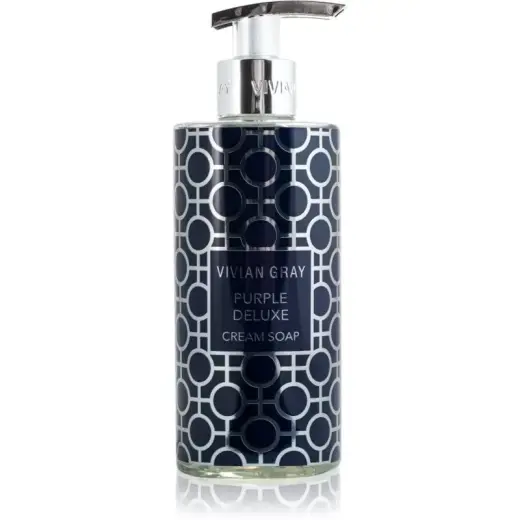 Vivian Gray Purple Deluxe Jasmine & Patchouli Luxury Liquid Hand Soap with Fragrance 400ml