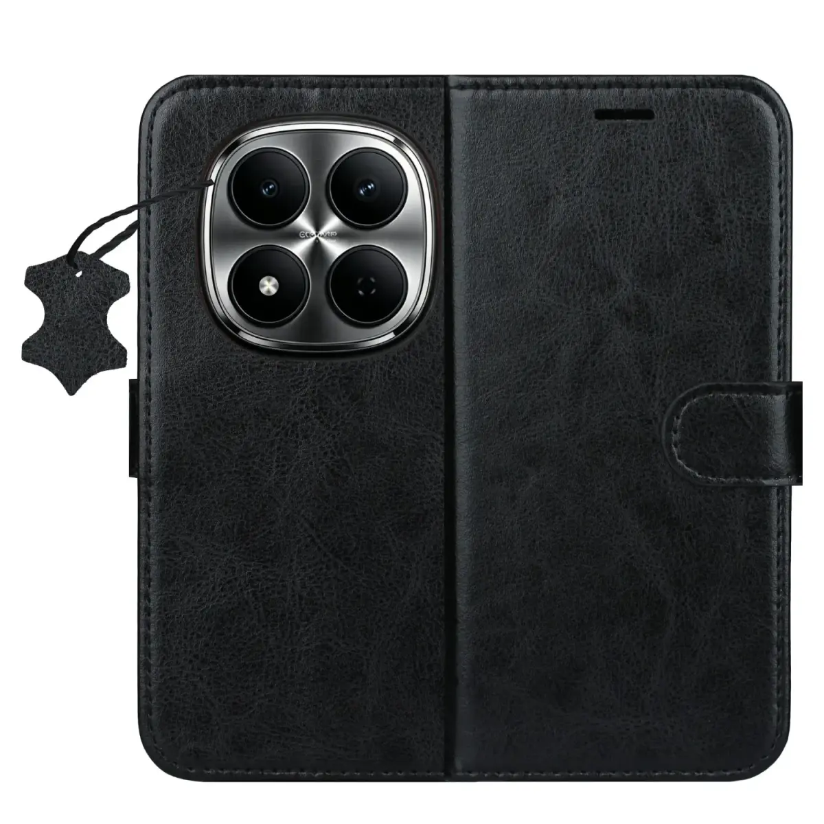 Smart Luxe leather case for Xiaomi Redmi Note 15 Pro Plus 5G black