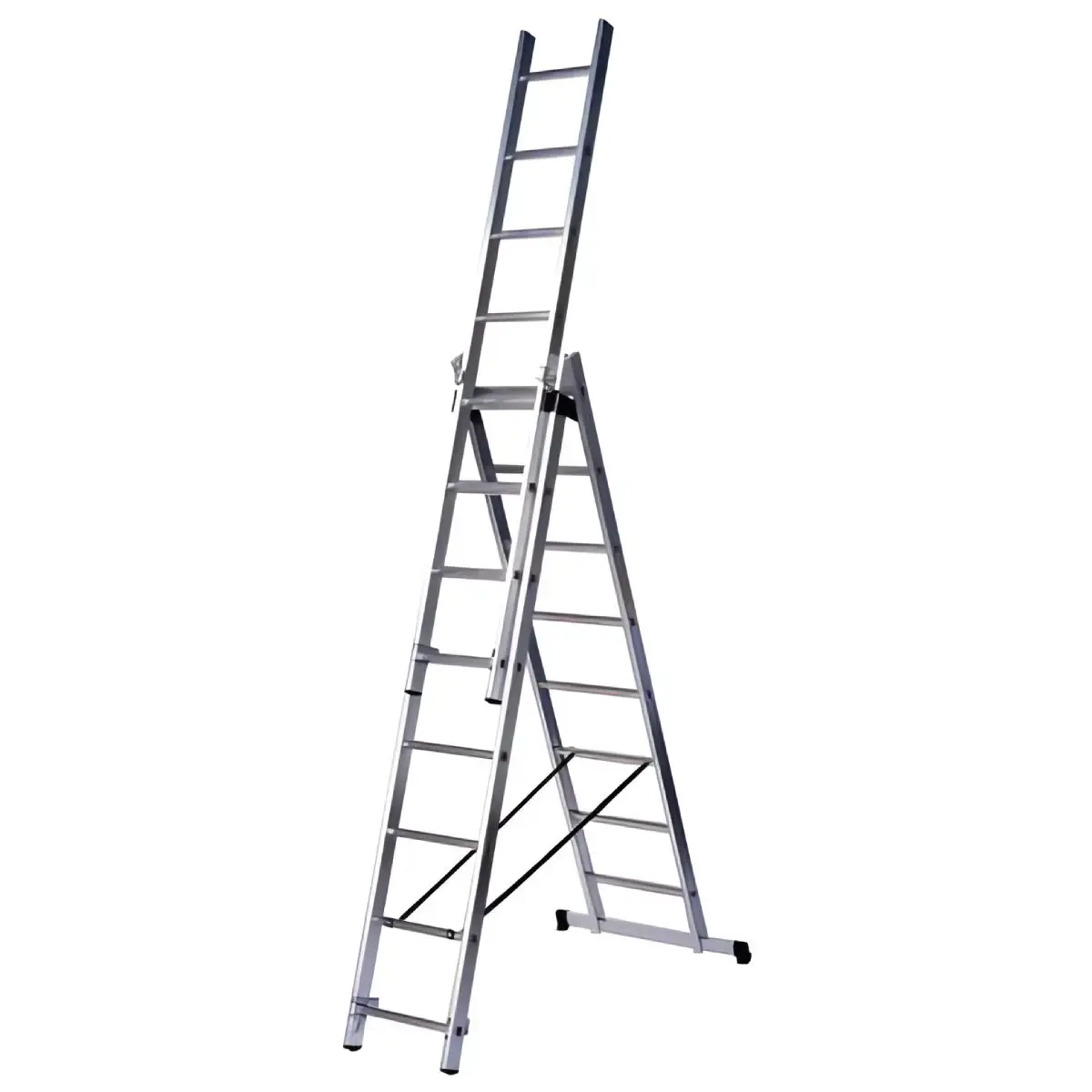Kāpnes alumīnija 3x13 pakāpieni (1.4mm)