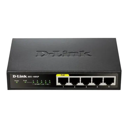 D-LINK DLINK Switch DES-1005P DES1005P (DES-1005P E) (DES1005P E)