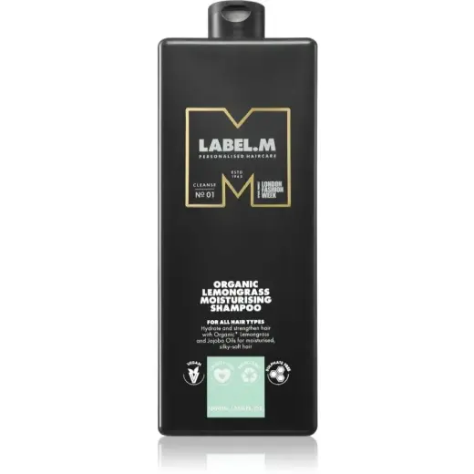 Label.m Lemongrass Moisturising Shampoo Moisturising Shampoo with Lemon and Lemongrass 1000 Ml