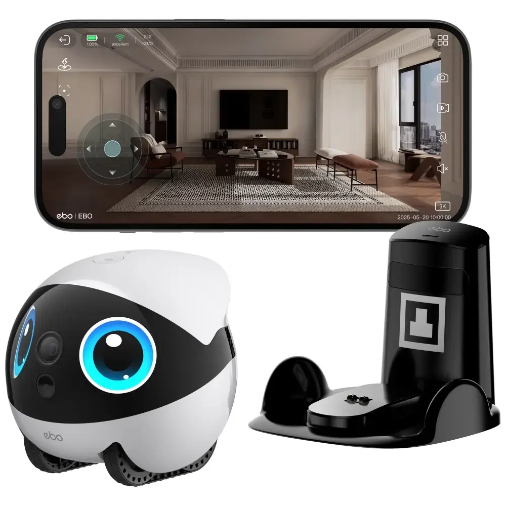 Intelligent companion robot ENABOT   EBO Air2 Plus white