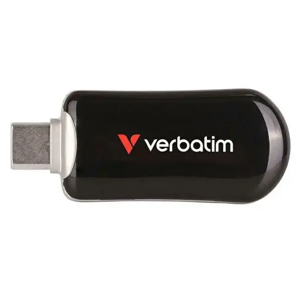 Pendrive Verbatim Plectra 128GB USB-C black 30225