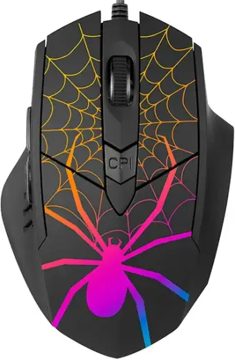 Tracer GameZone Black Widow RGB | vadu pele | melna