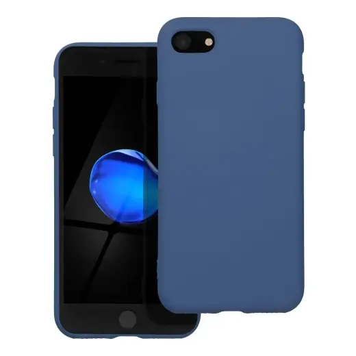 Silicone telefono dėklas iPhone 7 mėlynas